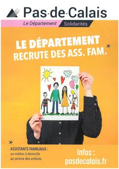 Affiche Recrutement Ass. Fam.