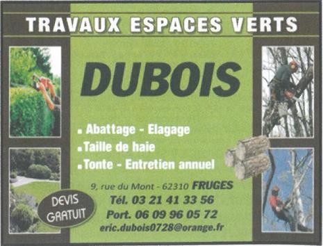 pub dubois espace vert