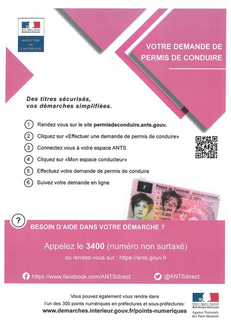 Info permis de conduire