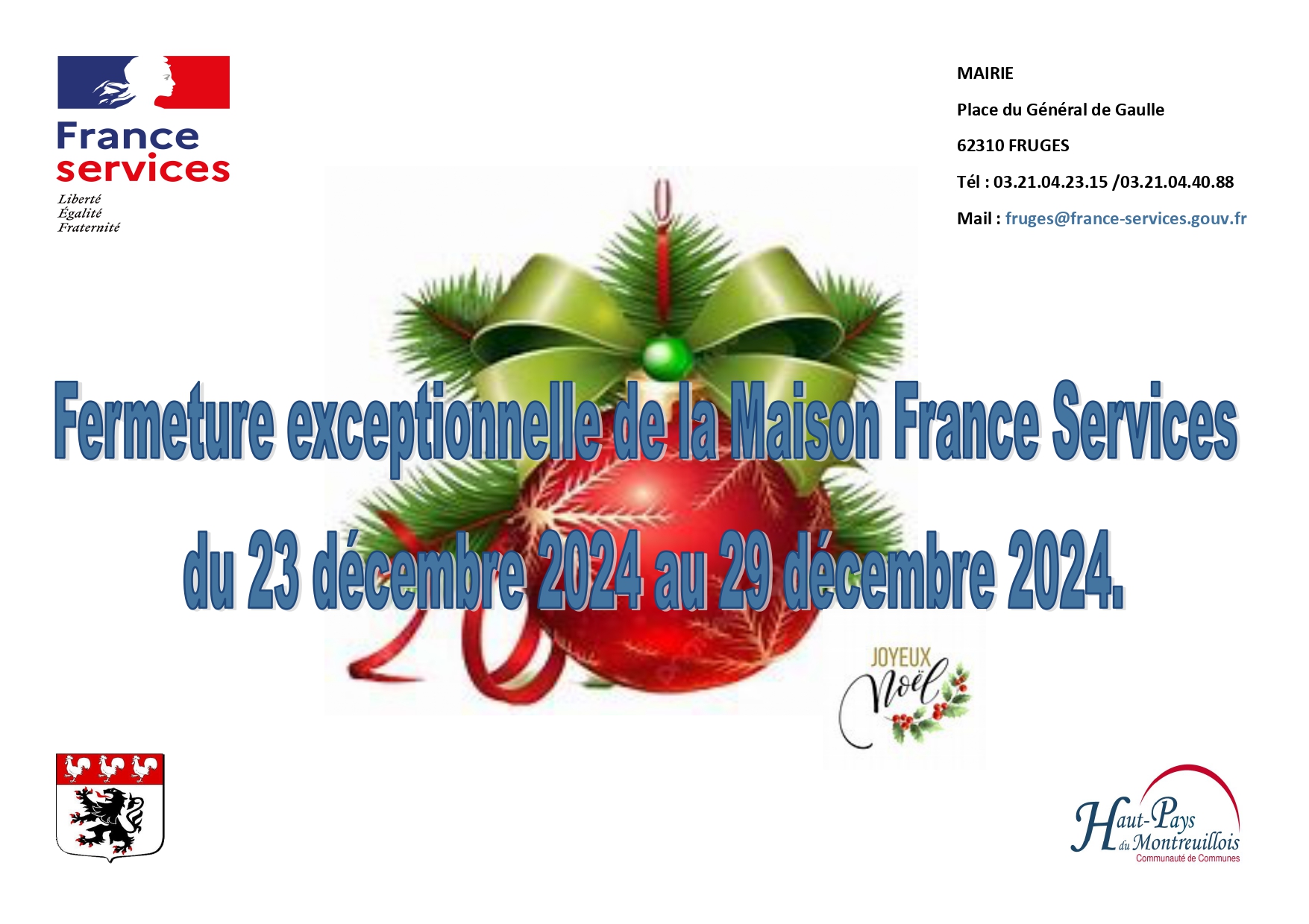 Fermeture France Services Congés noel 2024_page-0001