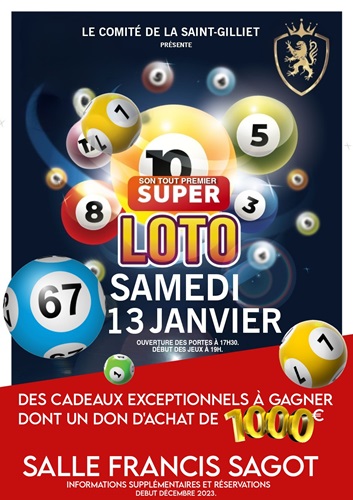 Loto St Gilliet 13 Janvier 2024